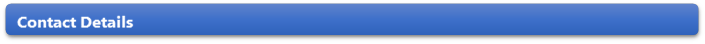 Contact Details